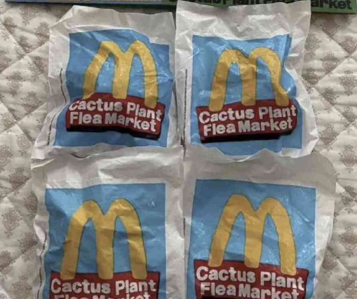 McDonalds cactus plant Happy meal toys - Middle Village, New York - FleaMarketBay