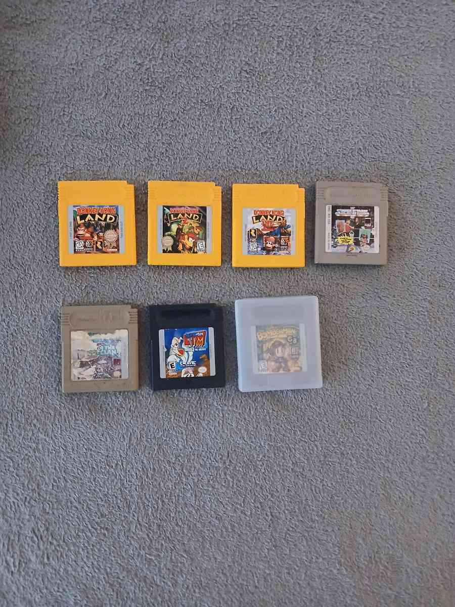 Gameboy Advance Console with Games And Bag