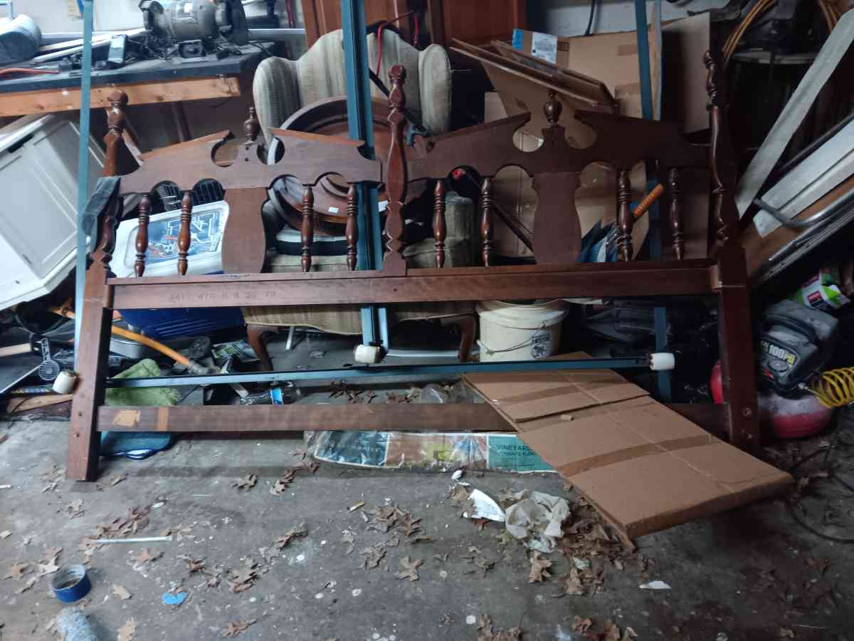 king size bed frame with headboard