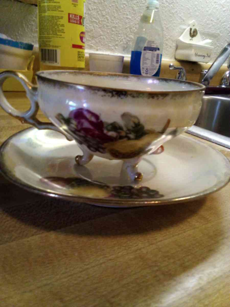 old cups and saucers all I good shape deer isnt old 7dollars - Saint Elmo, Illinois - FleaMarketBay