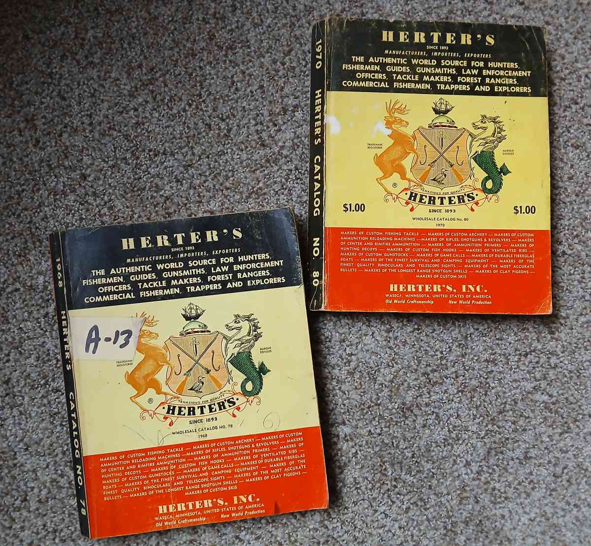 Herters Wholesale Catalogs - Clark Fork, Idaho - FleaMarketBay