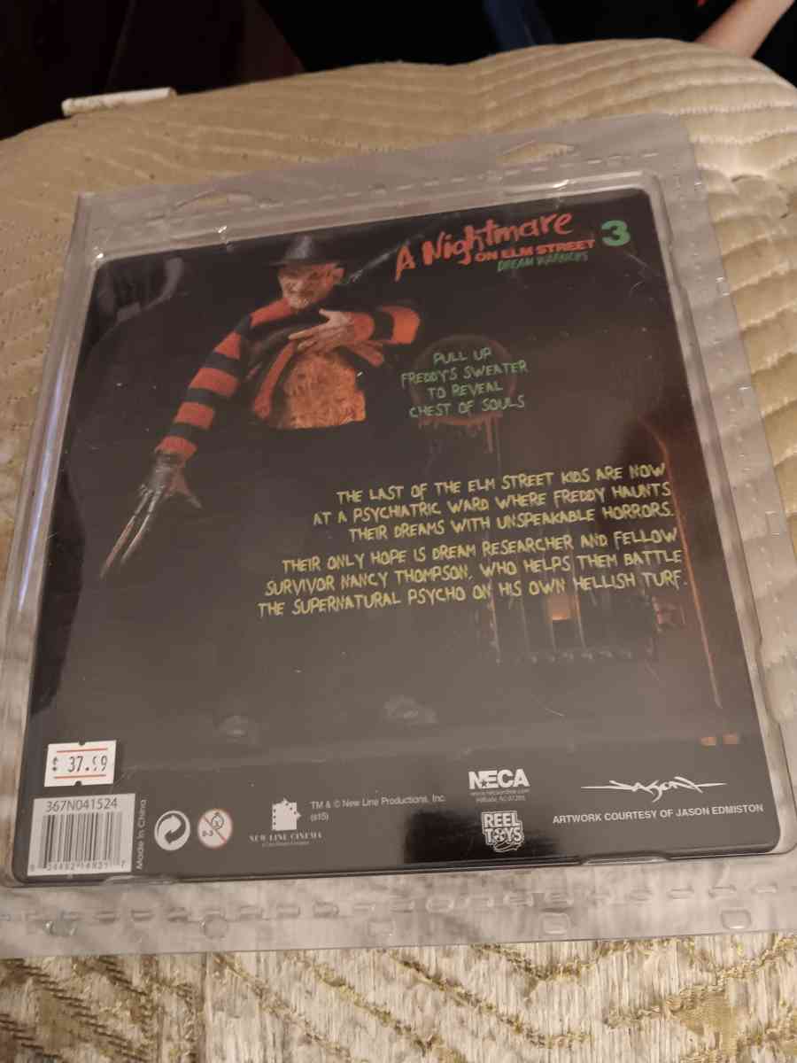 nightmare on elm street 3 figure 12 inch