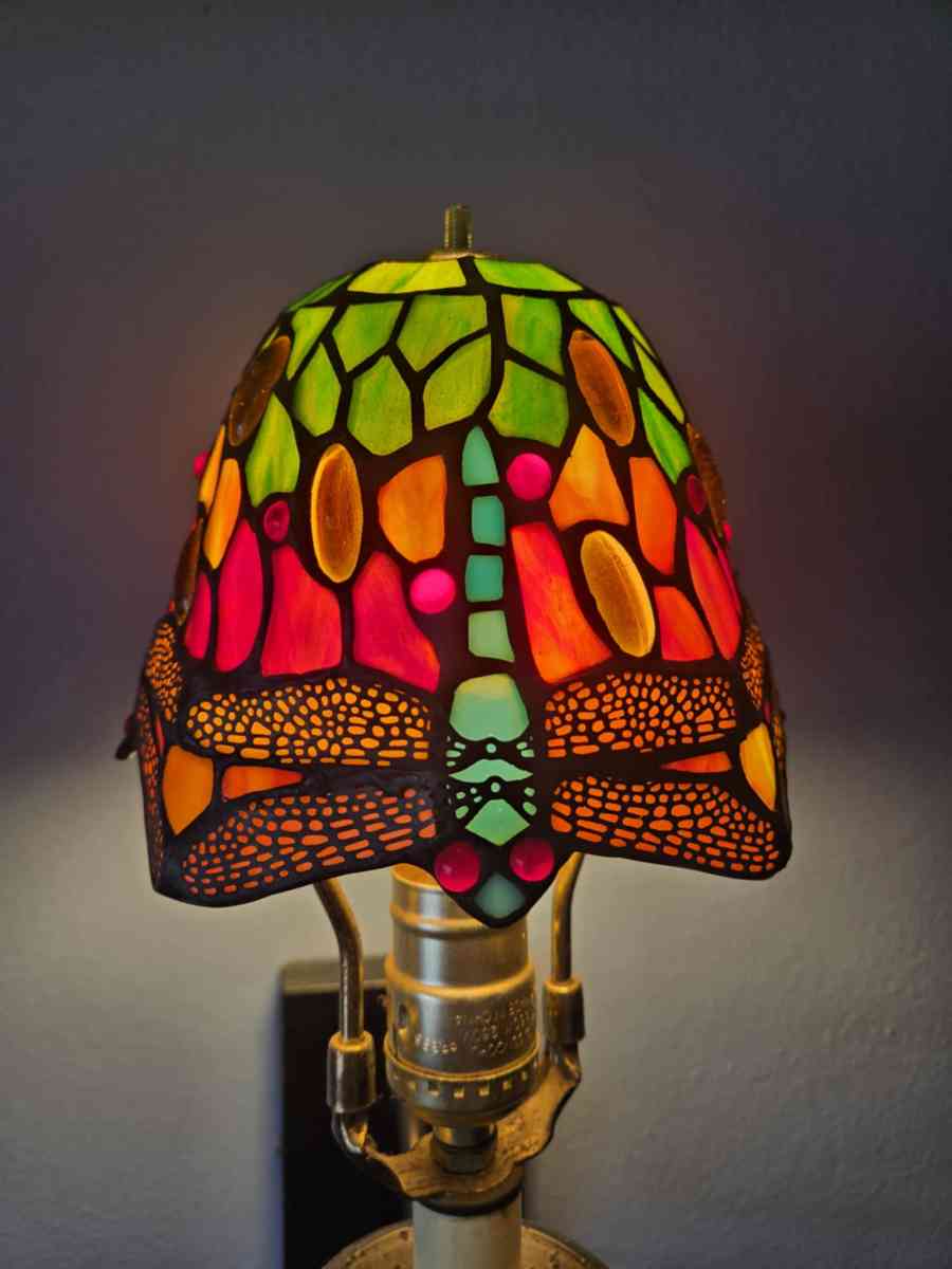 Tiffanys antique Chandelier and lamp shade