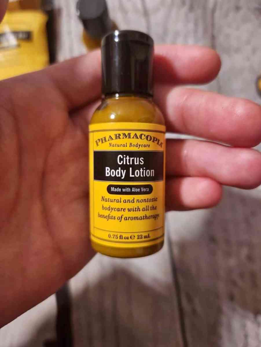 Pharmacopia Small Travel Size Citrus Toiletries