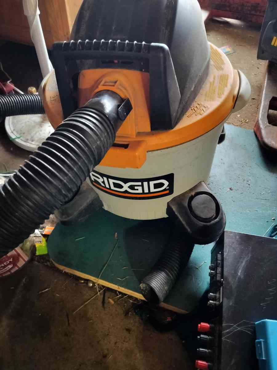 saw tool box vac pipe bender and metal detectors