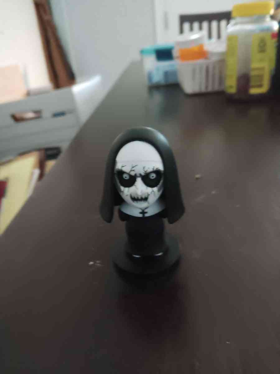 conjuring the nun mini figure and stand