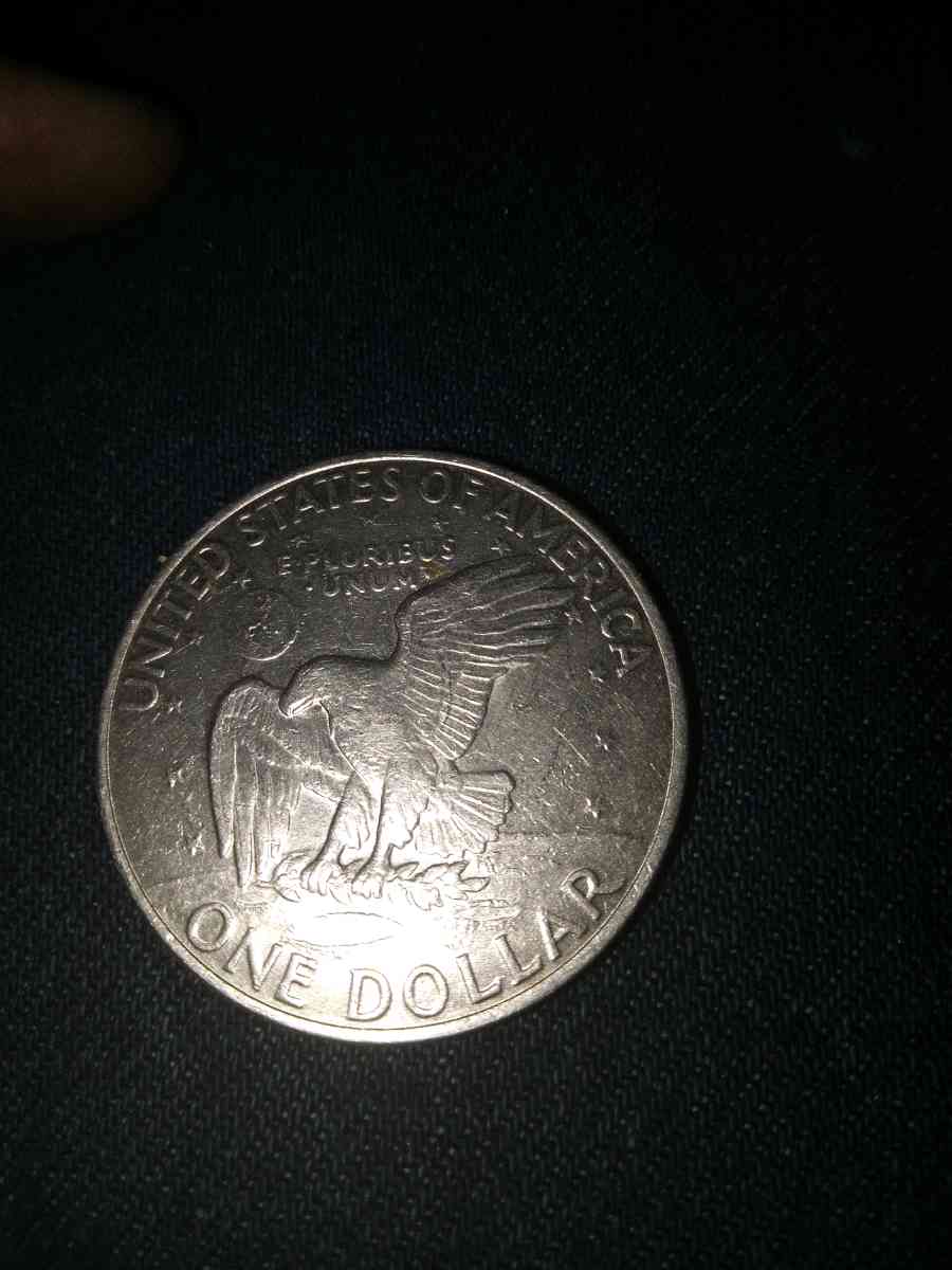 1972 eishnhower silver dollar rare flying eagle design