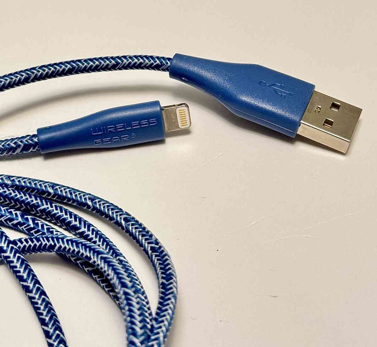 Metal Dual Car Charge Adapter and 6ft Braided Cable