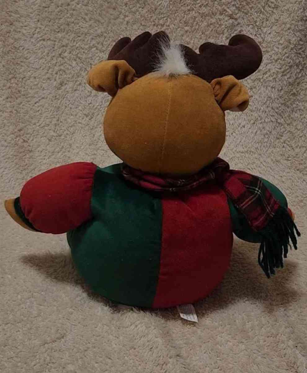 16 Inch DanDee Singing Reindeer Plush