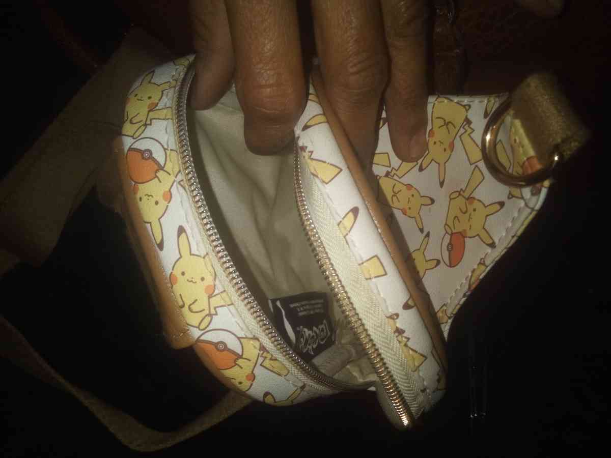 Bloworld Pikachu Electric type sling purse