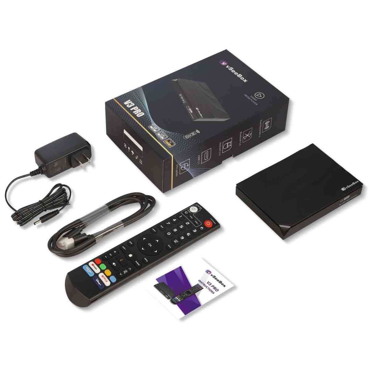 Vsee Box V3 Pro High Quality Streaming Device