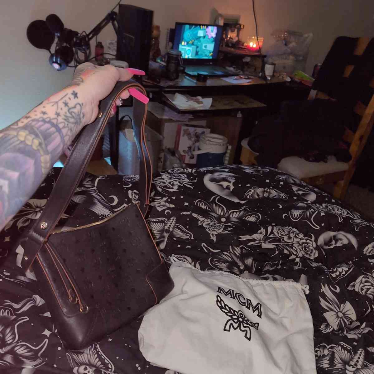 MCM authentic Klara medium shoulder bag