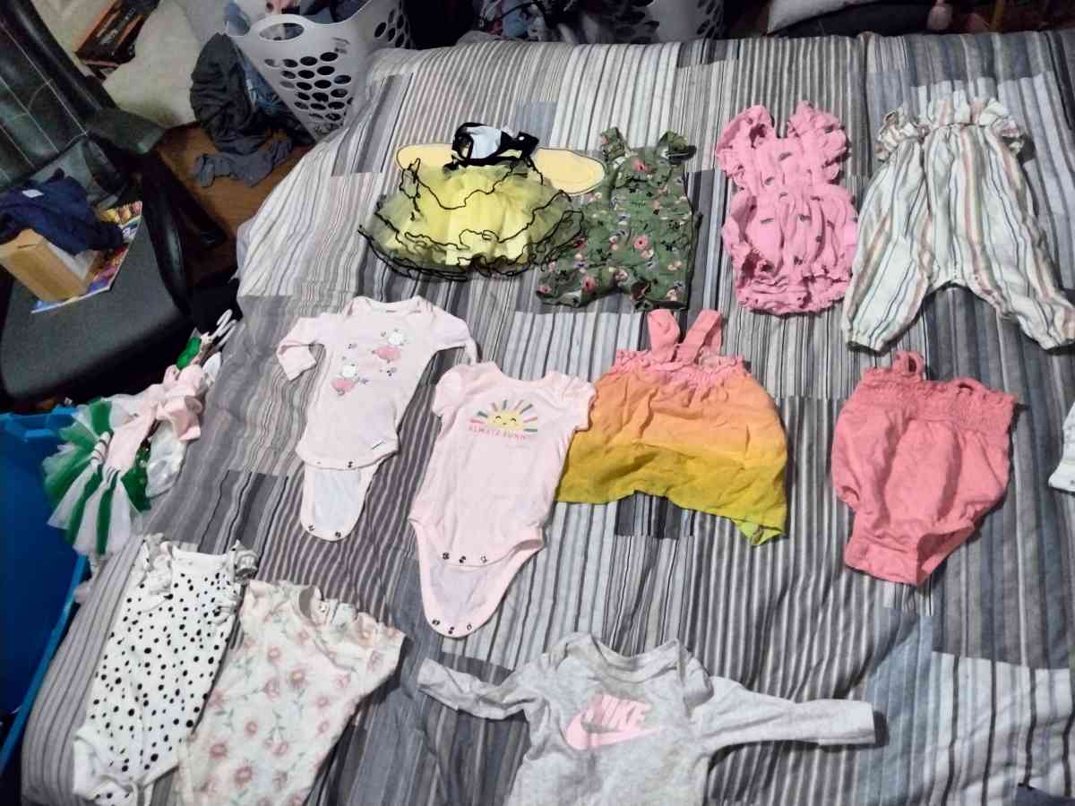 0 to 3 months old girl clothes