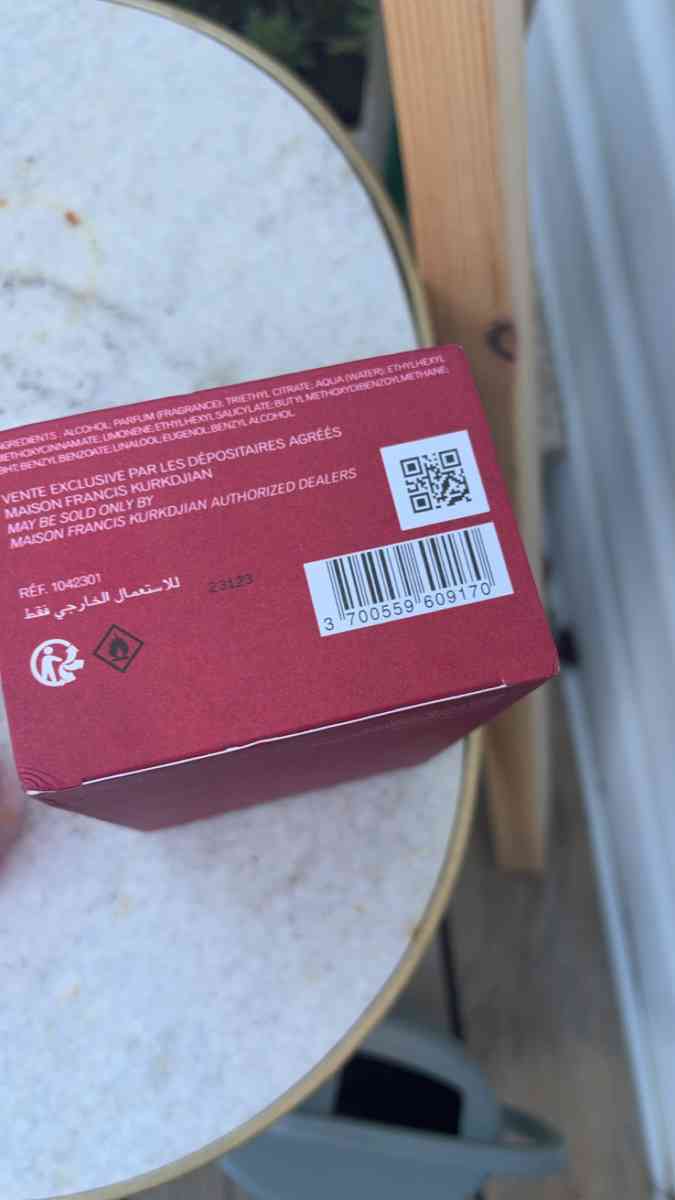 Maison Franisis kurkdjian 68 ounce