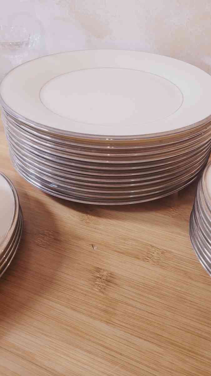 Lenox China and crystal stemware