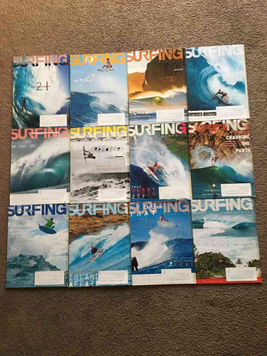Surfer and Surfing Magazines