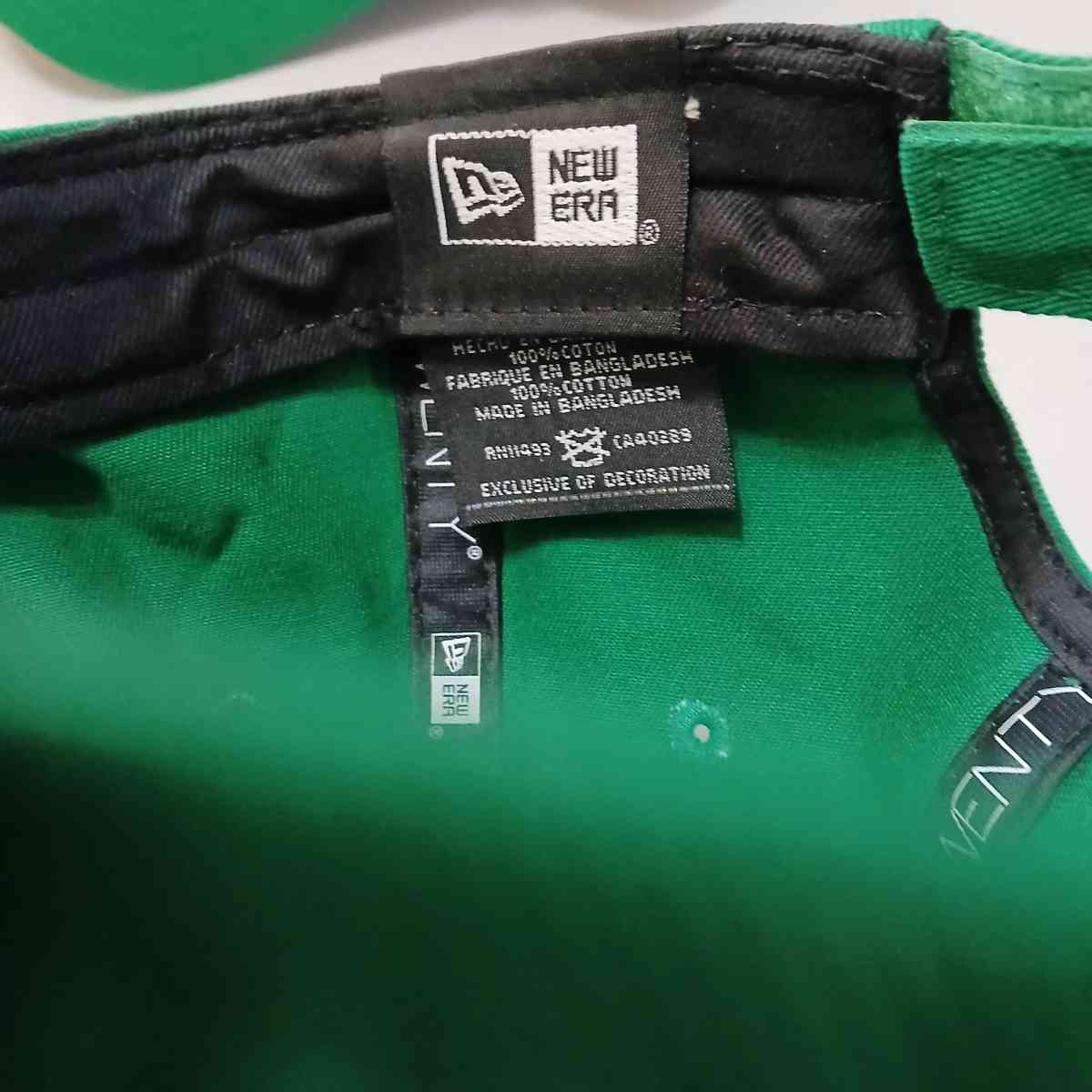 Lot of 2 Green New Era Indiana Pacers caps