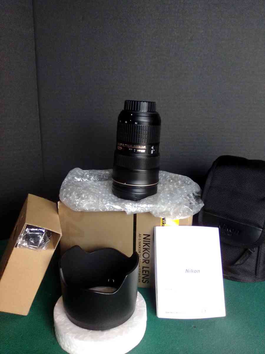 Nikon AFS Nikkor 24 70mm Lens