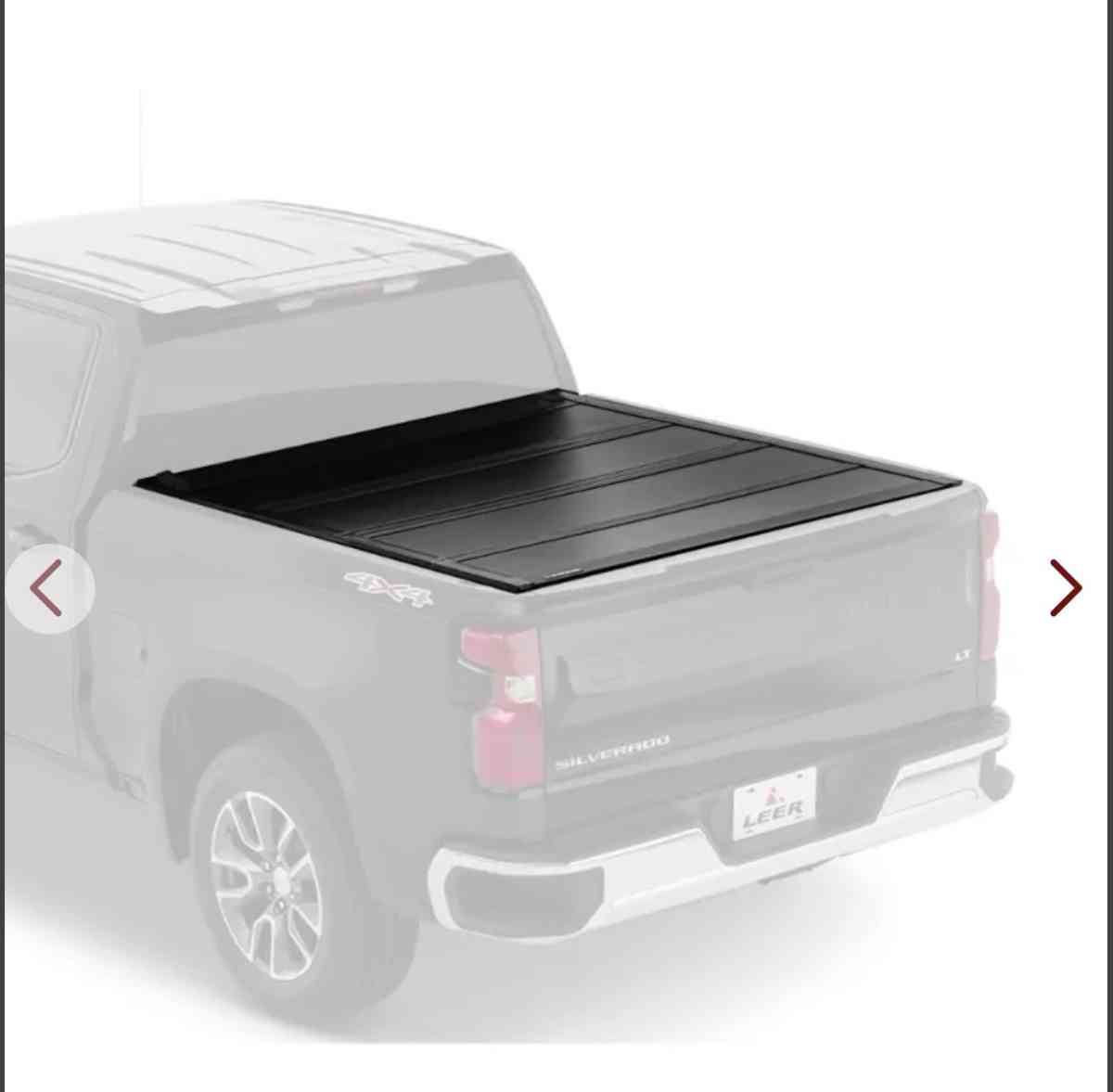 Truck Bed Hard Quad Folding 58 Tonneau Cover