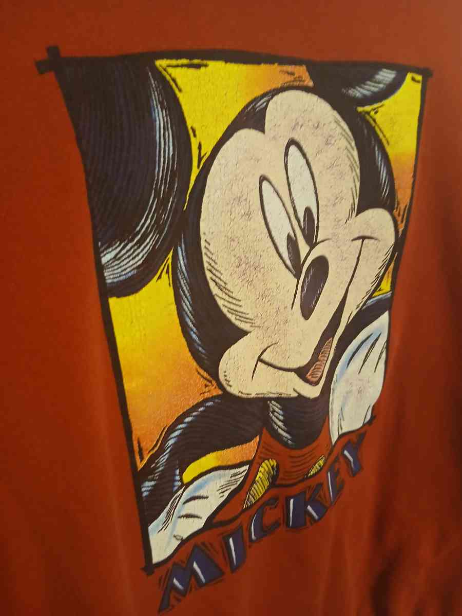 90s Mickey Unlimited Vintage Red 2XL Graphic Sweater Grailed