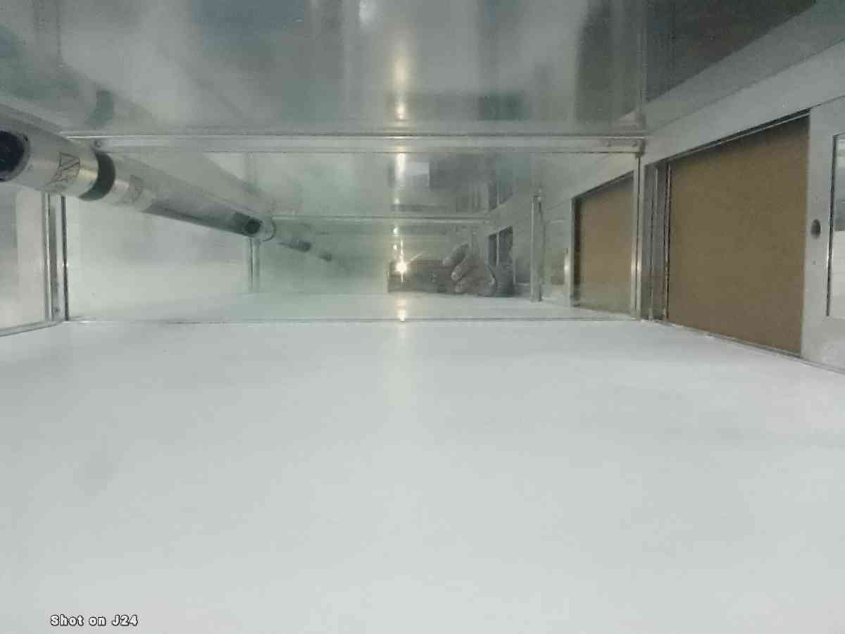 Glass Display cases with lights