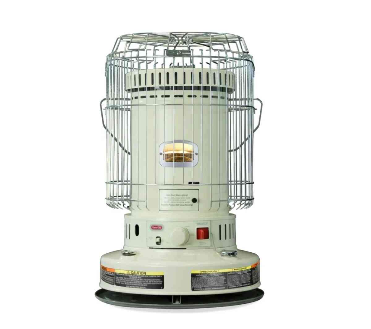 Kerosene Heater  23800 BTU  Brand DynaGlo  Color Ivory  New