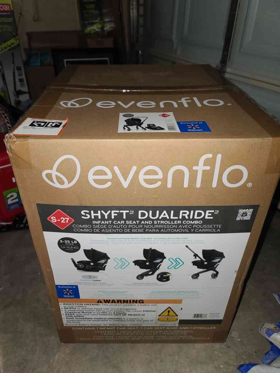 Evenflo dual shyft dualride travel system