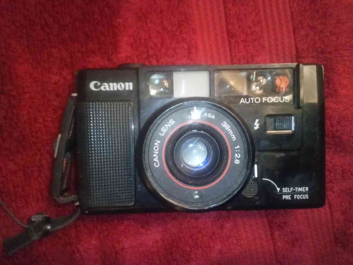 vintage canon 38 mm camera