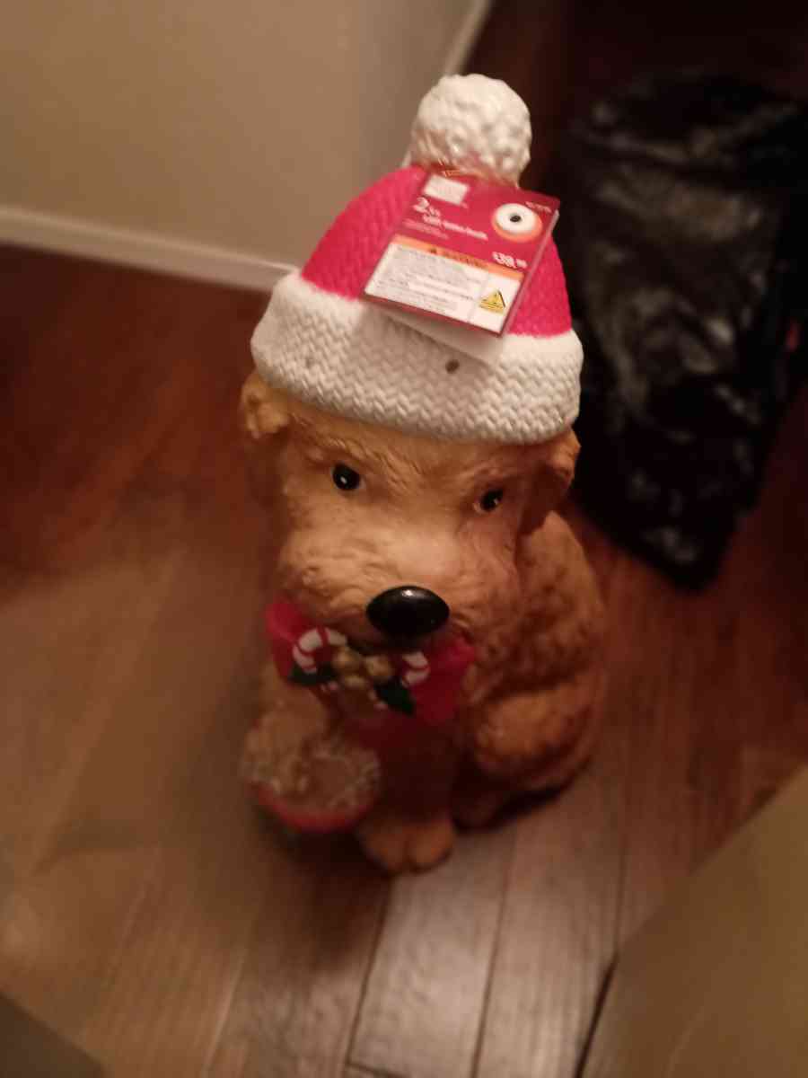 Christmas decoration labradoodle brand new with tags