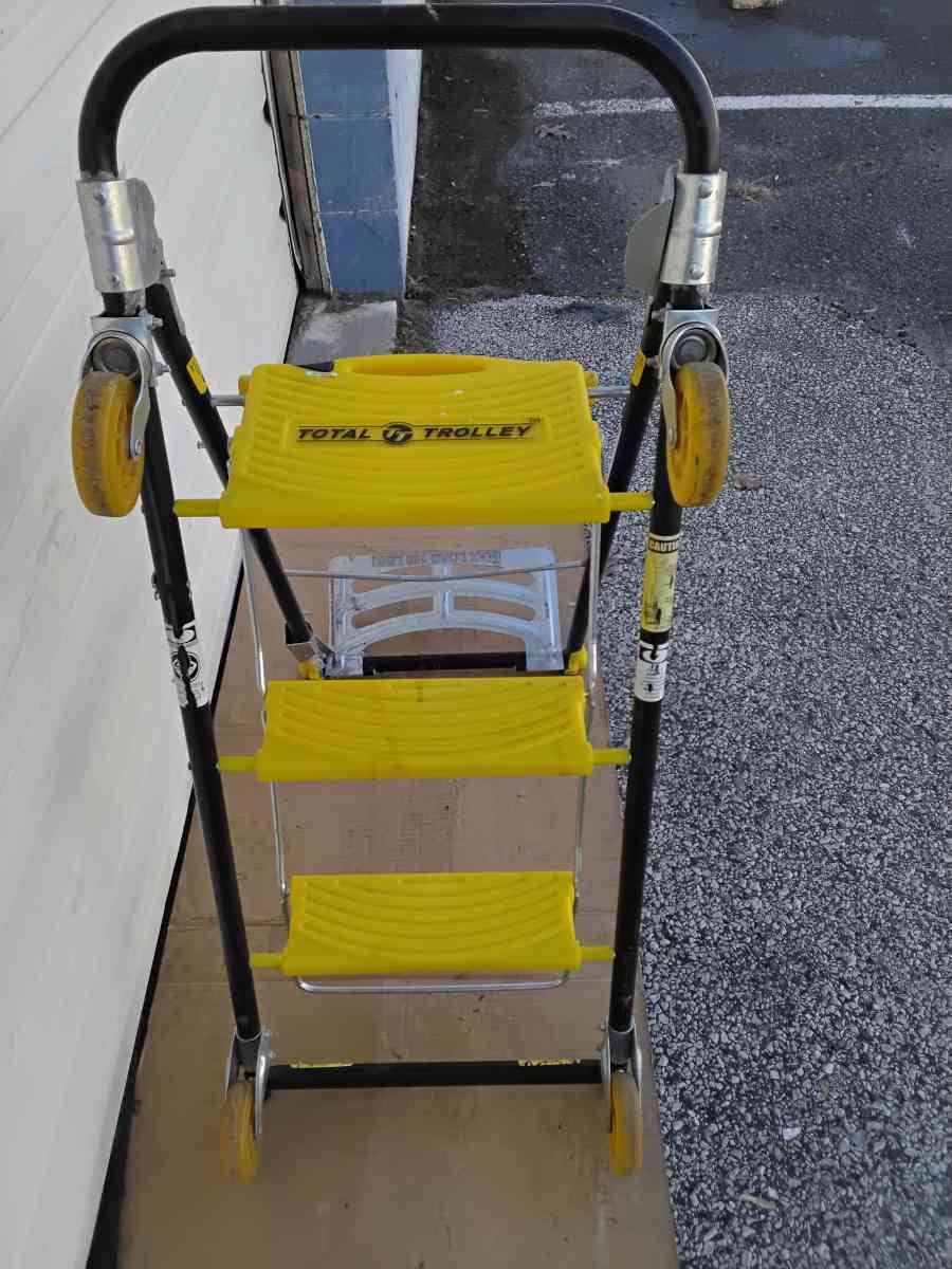 Nice Hand Truck and Step Ladder and Dolly Like New