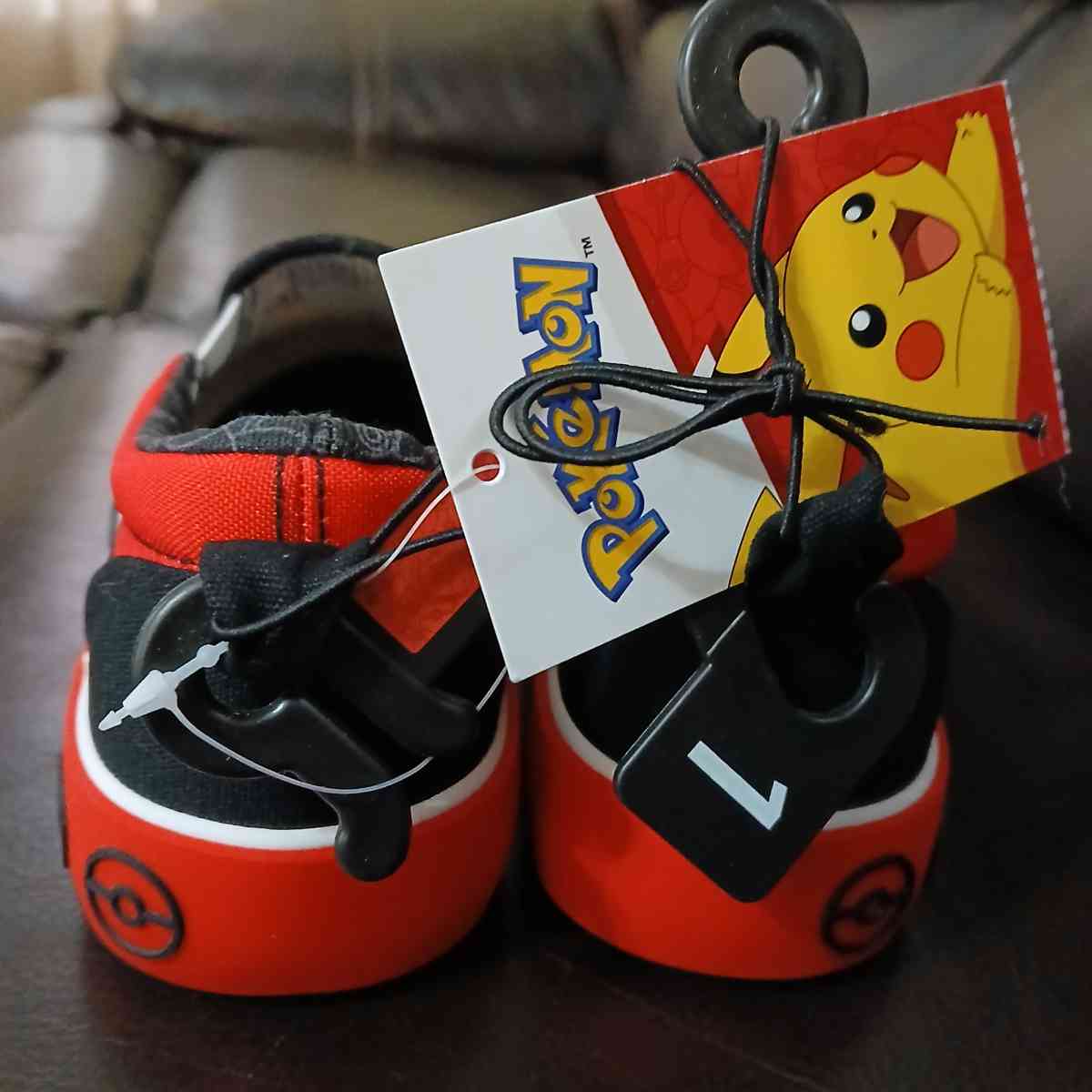 Pokemon slip on shoes youth size 1