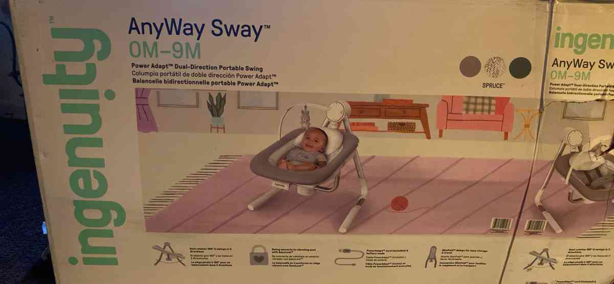Anyway away baby swing