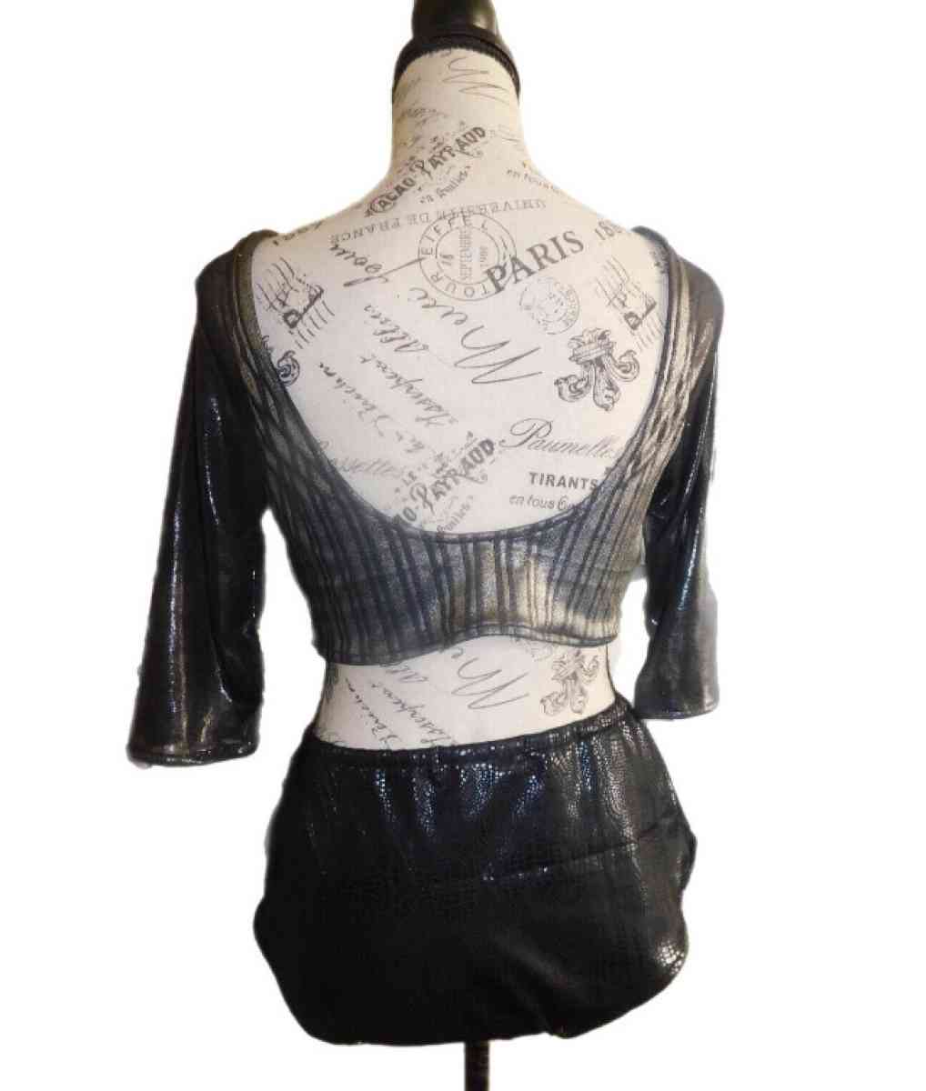 Black and Gray Dancewear