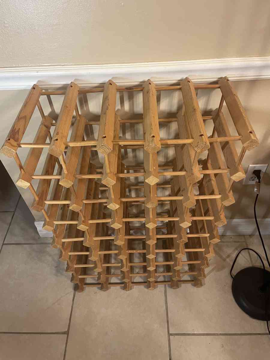Wooden Wine Rack