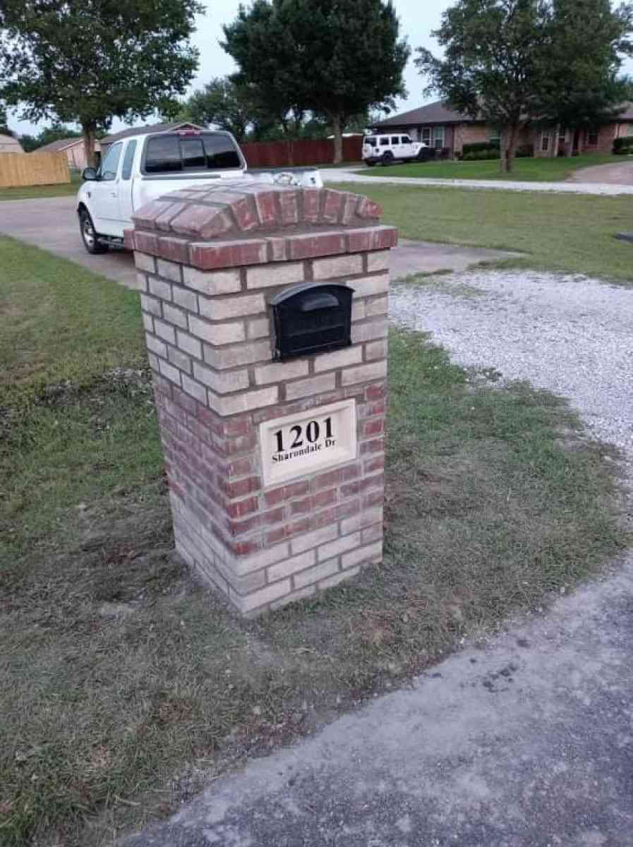 I do brick repairs and mailbox leveling 6822216995 - Fort Worth, Texas - FleaMarketBay