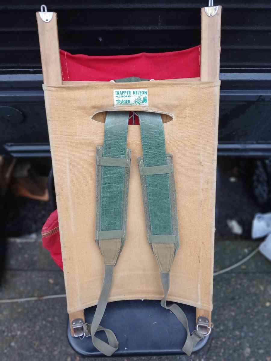 vintage Trapper nelson packboard by trager