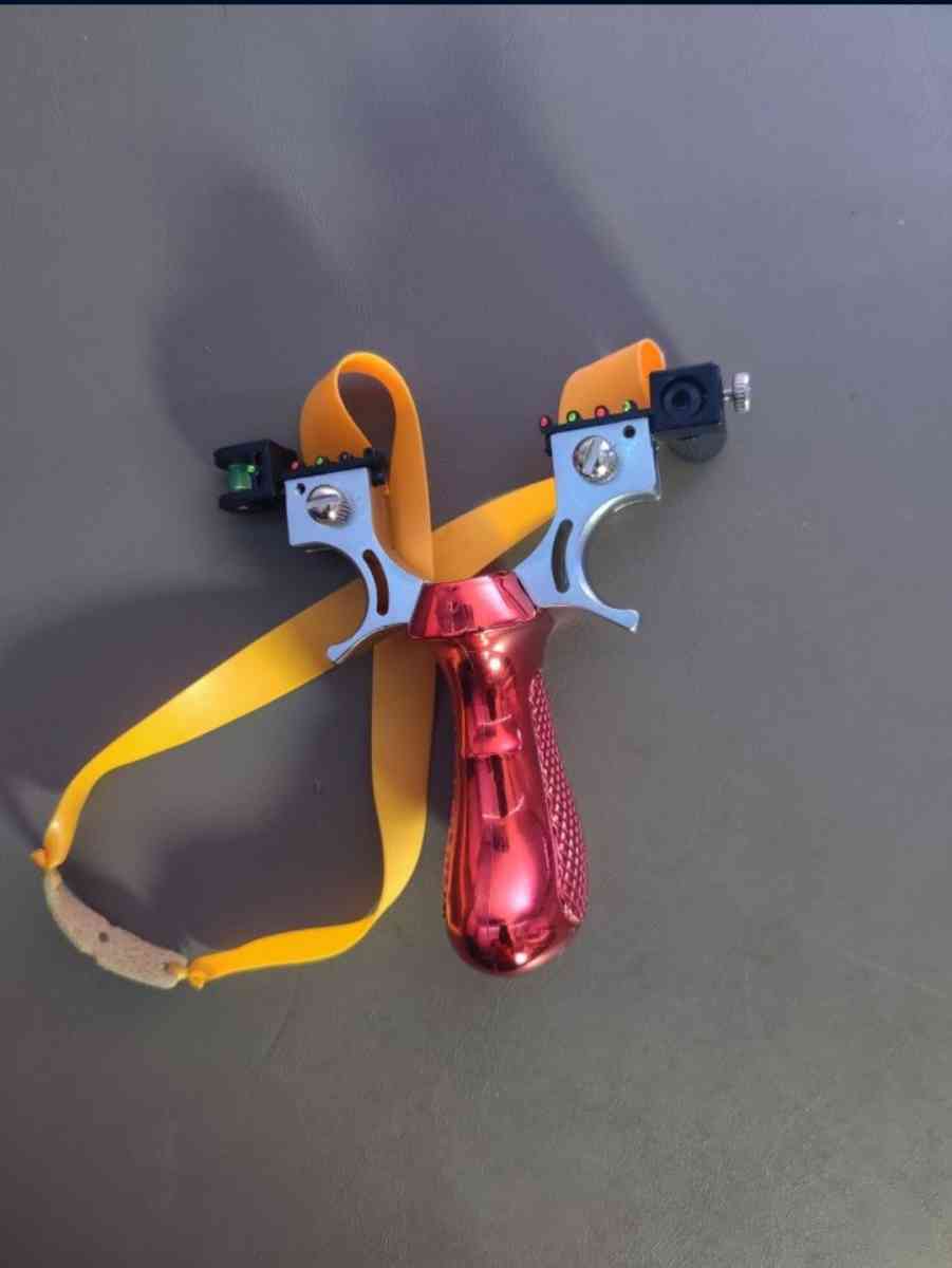 Slingshot With Rubber Band Hunting Powerful Slingshot
