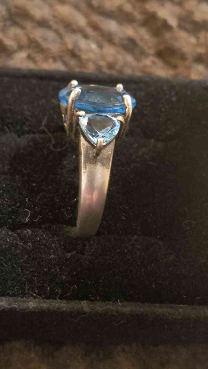 Blue Topaz Ring
