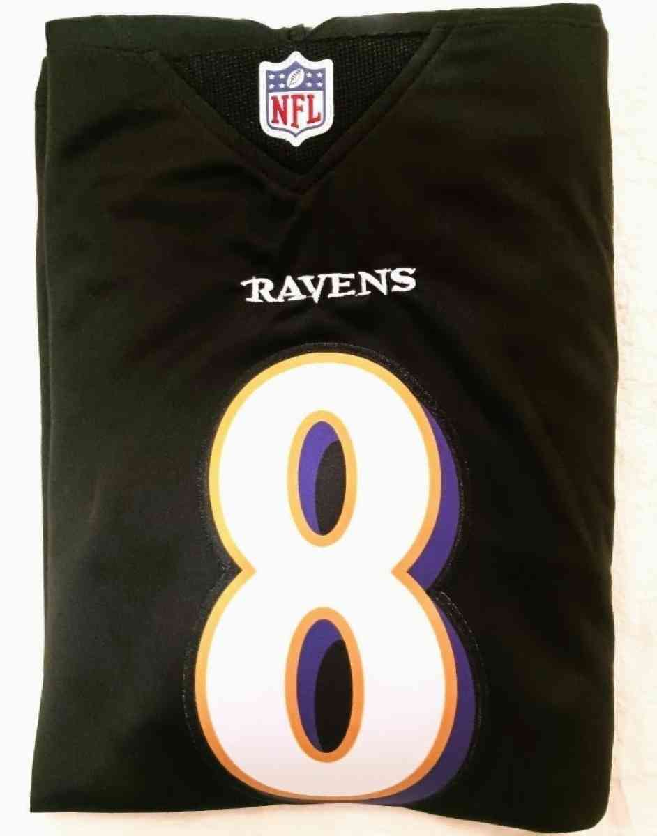 L Jackson Ravens QB jersey  Large Stitched