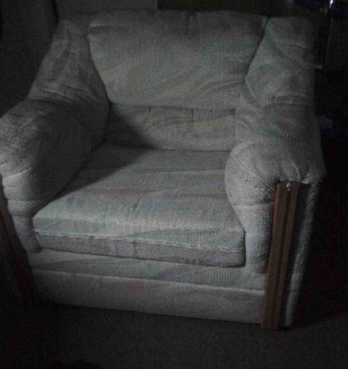 chair and file cabinet