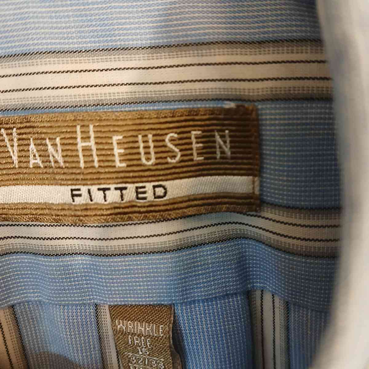 Van Heusen fitted shirt for men size 15