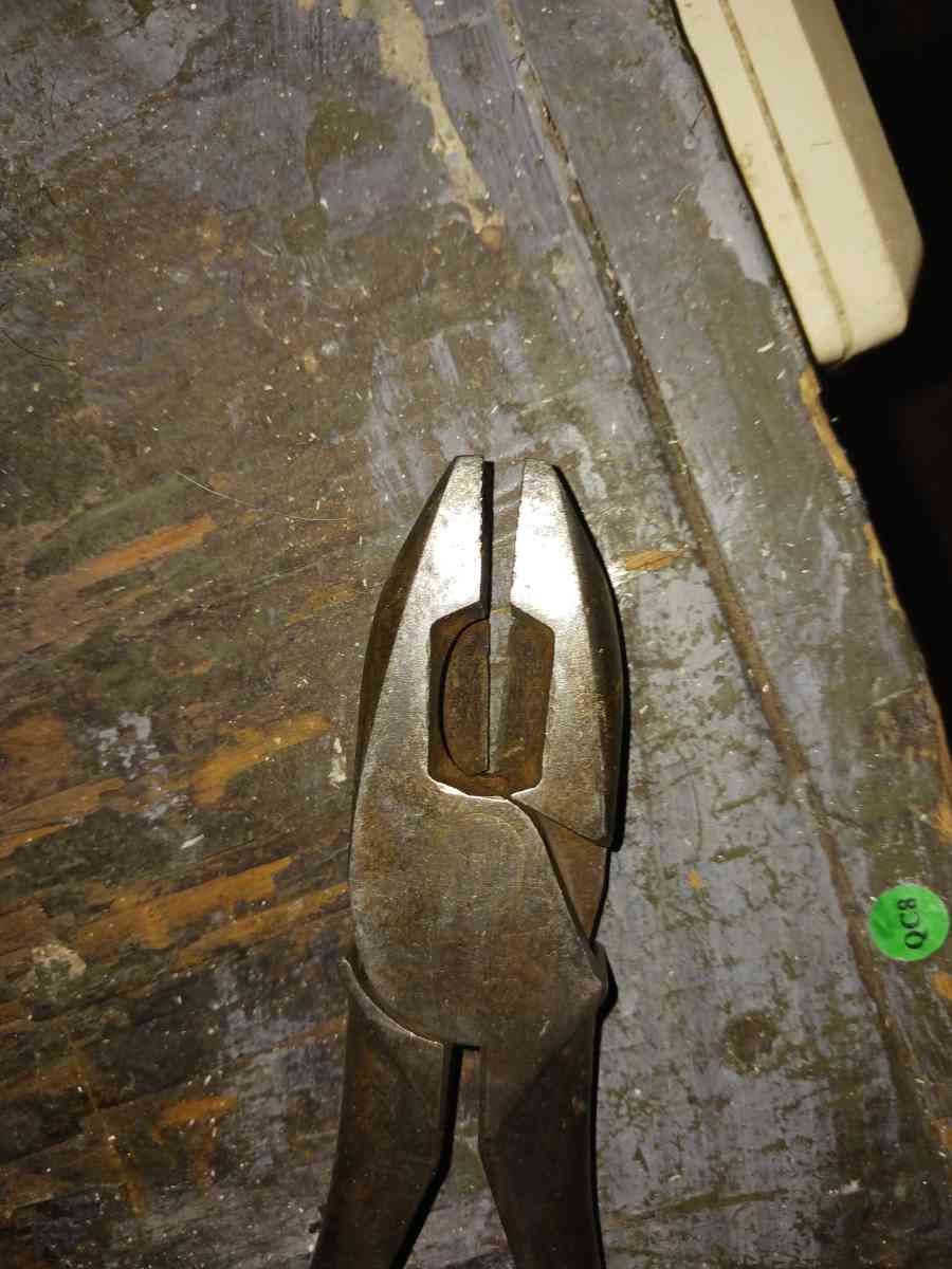 Vintage Klein HighLeverage Plier N E Type patented in 1958