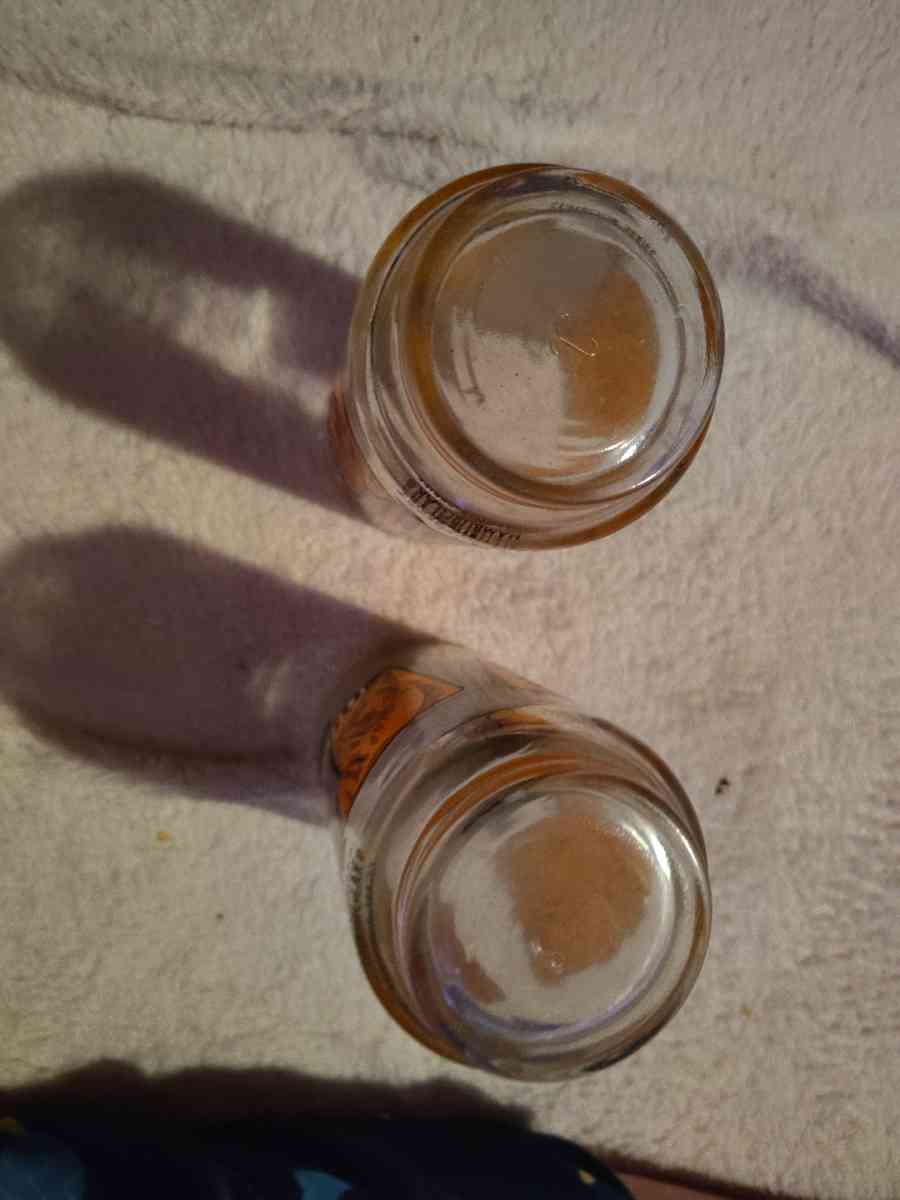 hambuglar glass cups