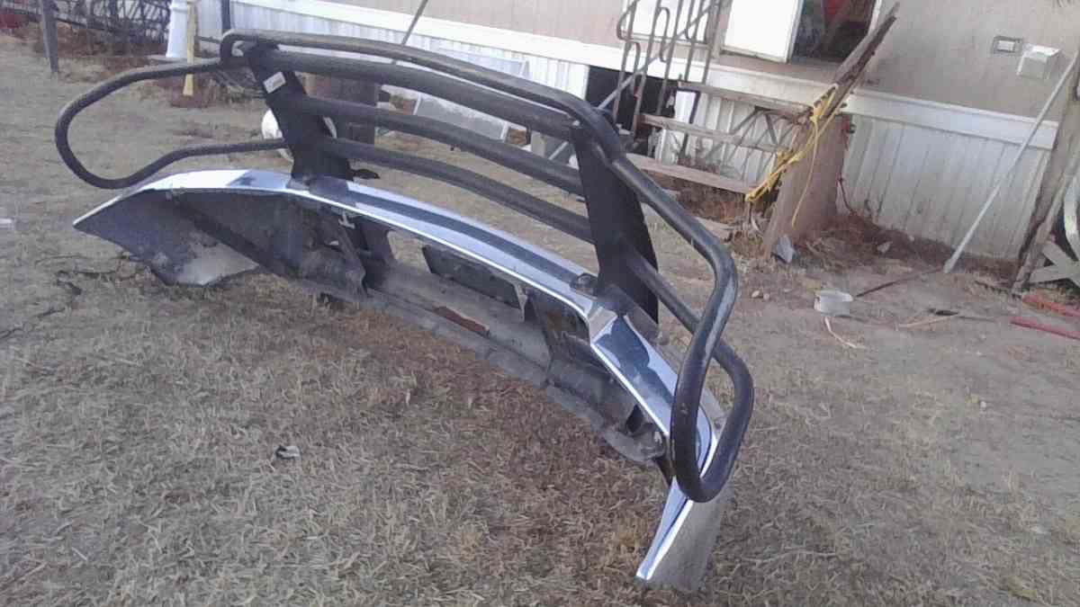 bumper with brush guard