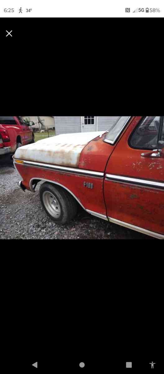 1973 Ford ranger F100 302 3 speed - Cosby, Tennessee - FleaMarketBay