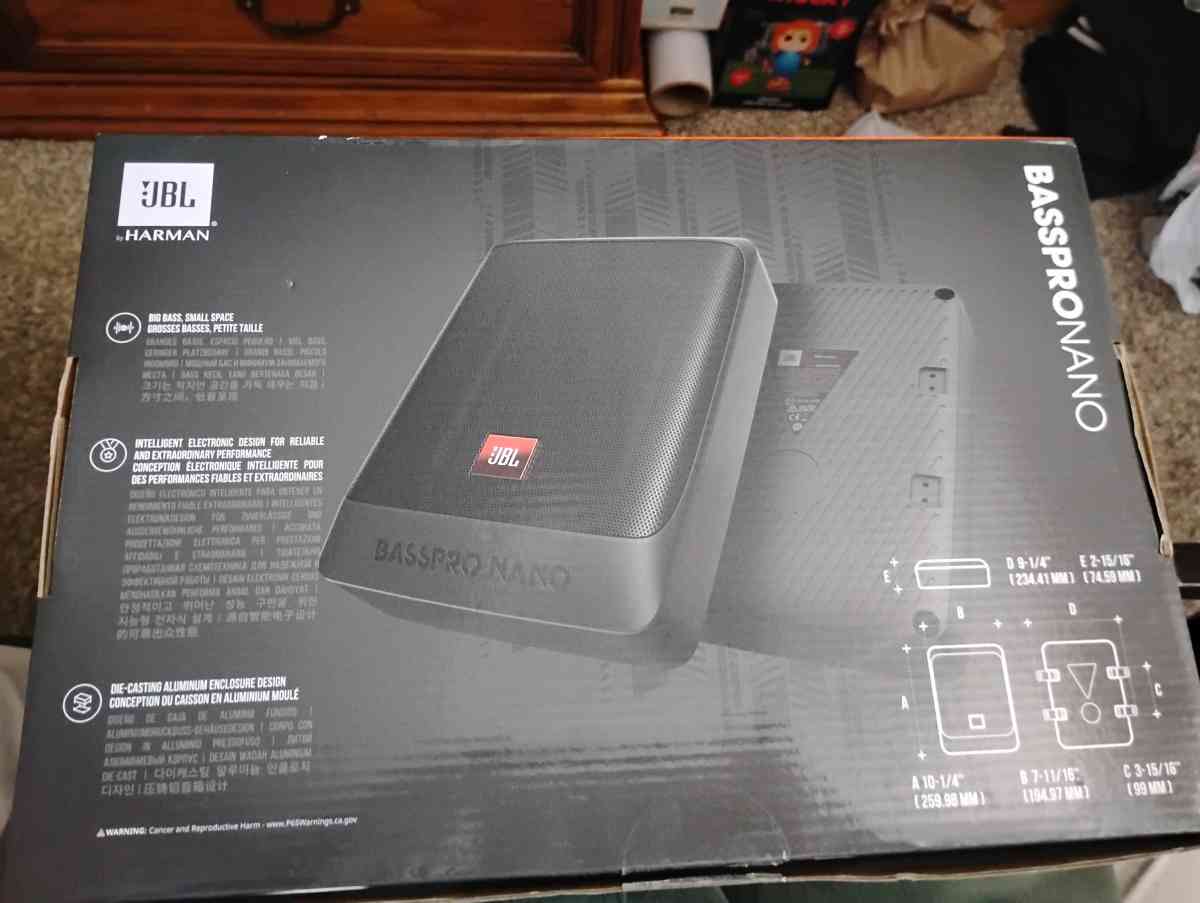 JBL BassPro NANO subwoofer