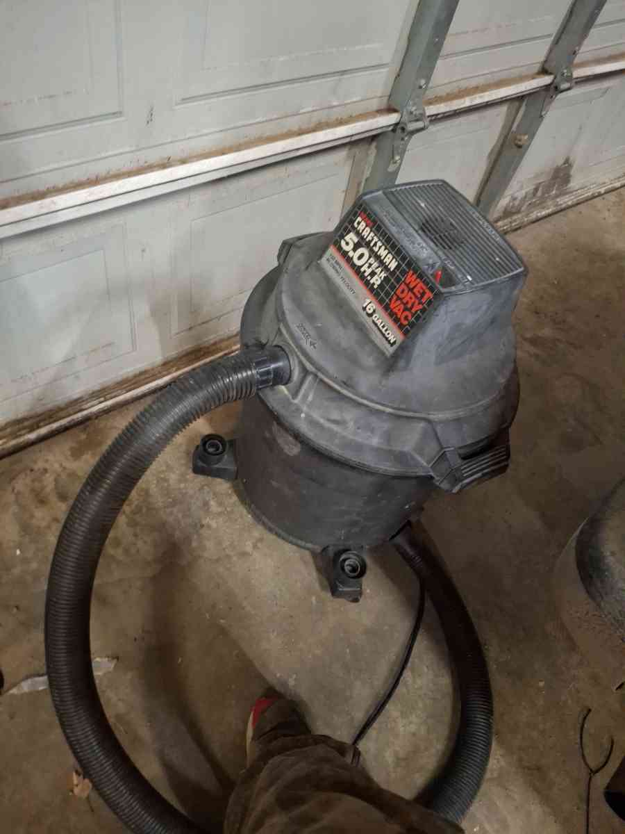 craftsman wet dry vac