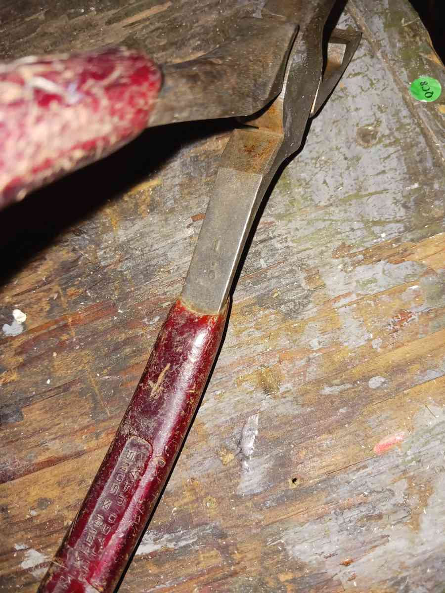 Vintage Klein HighLeverage Plier N E Type patented in 1958