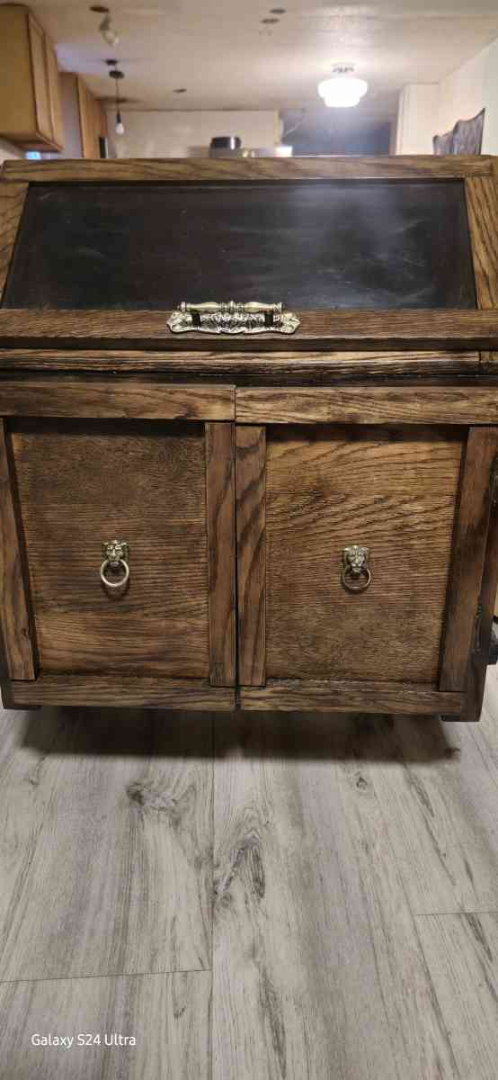 1871 antique bread box refurbished