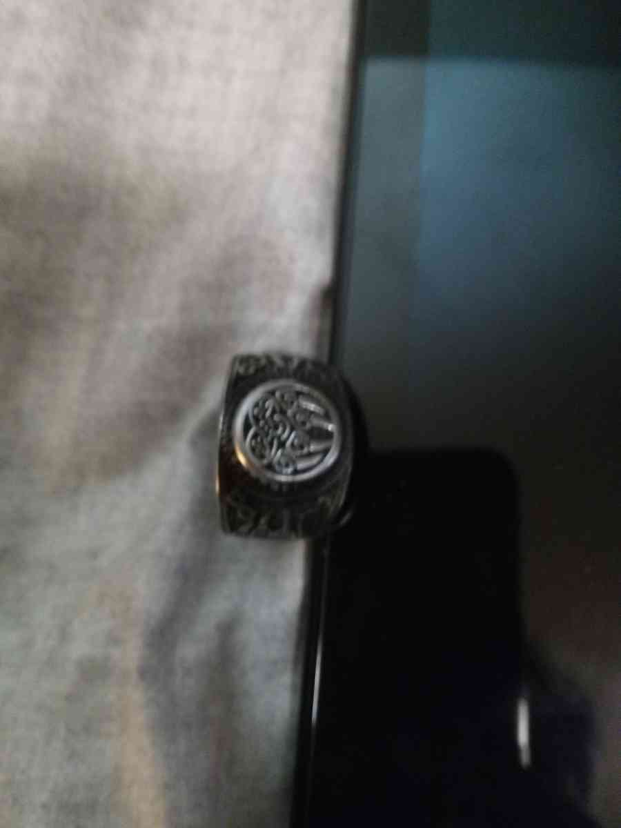 2 stainless steel mens fashion rings